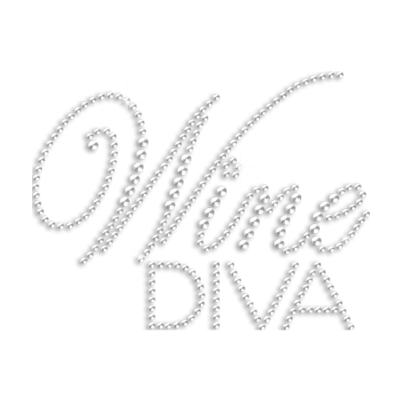 Rhinestone Crystal Wine Diva Hotfix Design